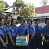 แจกของงานพระราชพิธีถวายพระเพลิงพระบรมศพพระบาทสมเด็จพระปรมินทรมหาภูมิพลอดุลยเดช