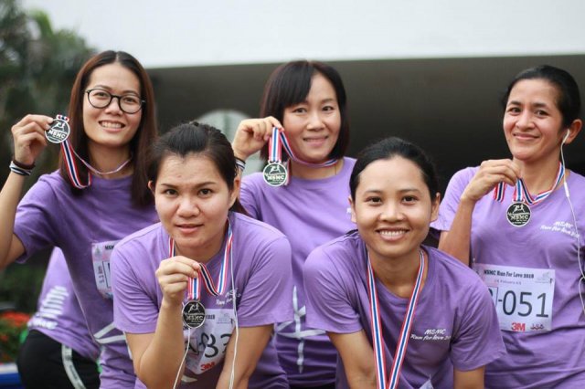 2561 กิจกรรม Run For Love 2018