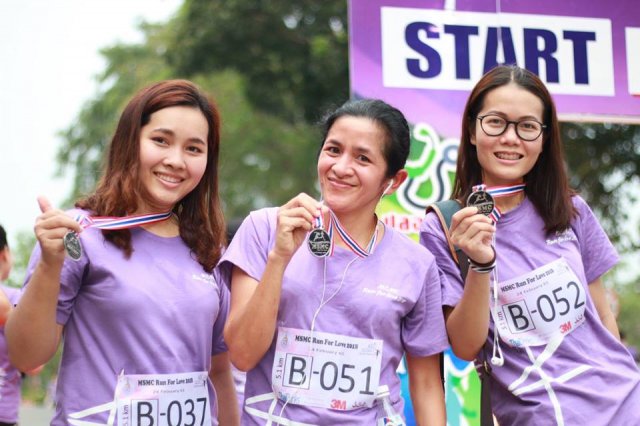 2561 กิจกรรม Run For Love 2018