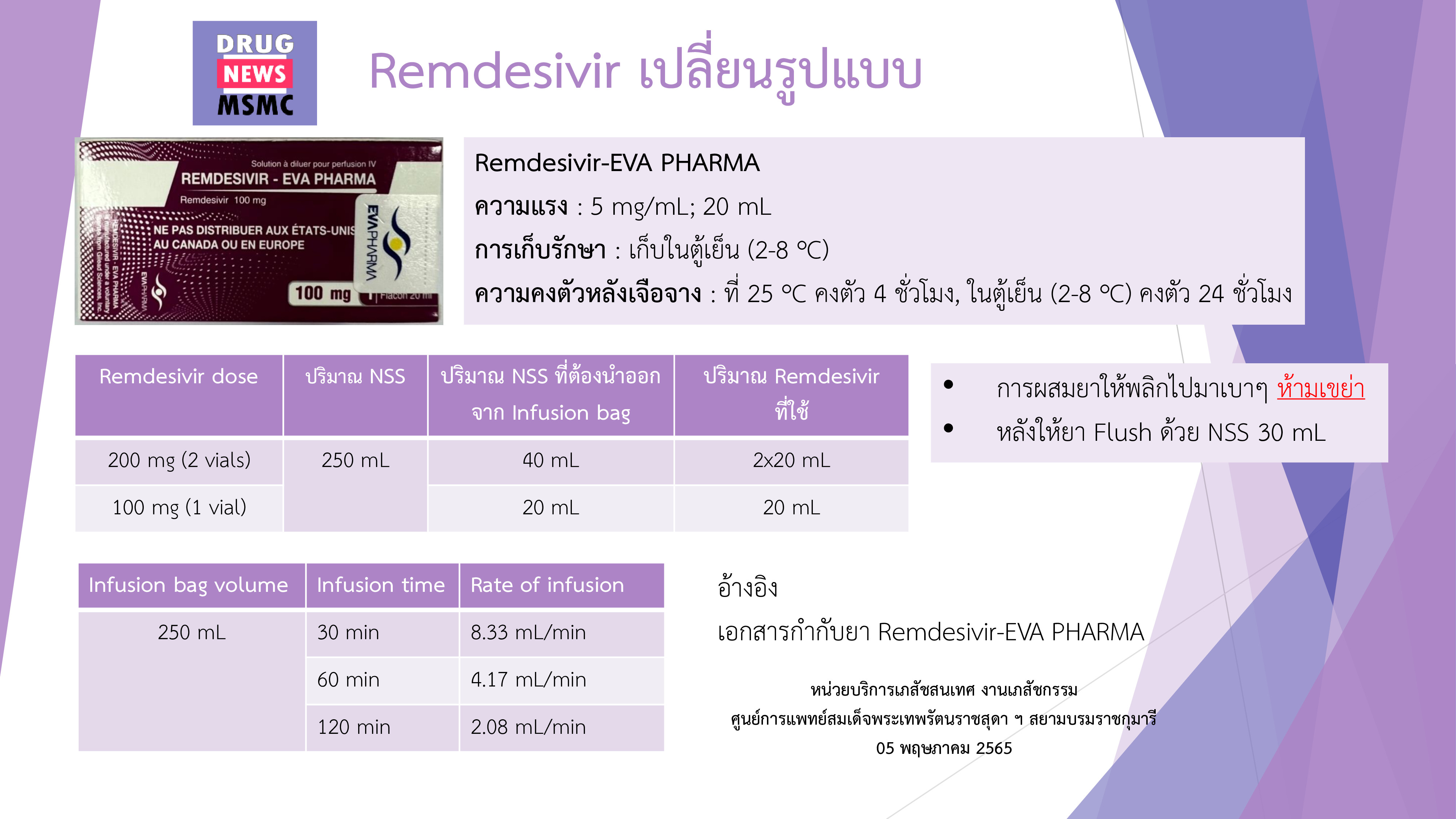 Remdesivir change