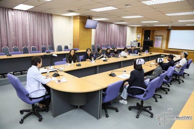 ต้อนรับ คณะศึกษาดูงานโรงพยาบาลชลประทาน 