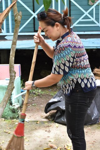 จิตอาสาปันน้ำใจให้น้อง ณ โรงเรียนวัดกุดตะเคียน จังหวัดนครนายก