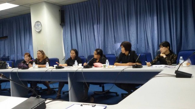 ประชุมร่วมกับเจ้าหน้าที่ประกันสังคม และ เจ้าหน้าที่ รพ.อื่นๆ ในเขต จ.นครนายก เพื่อการเบิกจ่ายกับทาง รพ.