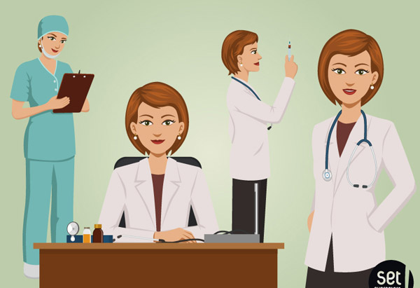 cartoon-female-doctor-design-57678